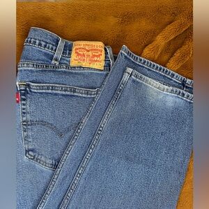 Levi's 505 Men Jeans 40X29 Denim Straight Leg‎ Regular Fit Medium Wash Mid Rise
